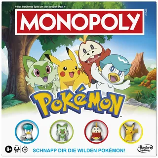 Monopoly Pokémon Edition Brettspiel - Deutsch Fassung