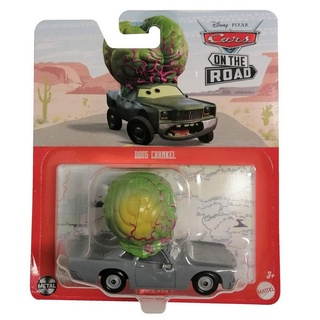 Mattel® Spielzeug-Auto Mattel HKY33 Disney Pixar Cars On The Road Doug Crankel Grün Spielzeug bunt