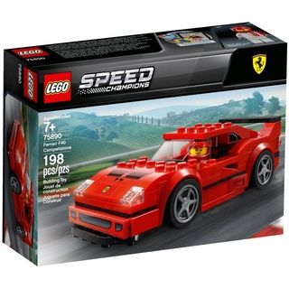 LEGO® Konstruktionsspielsteine LEGO® Speed Champions 75890 Ferrari F40 Competizione, (198 St)