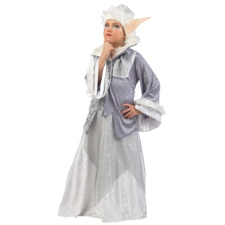Limit Sport Mascarada MI779 Gr.4 - Magische Elfe Cedrella Kostüm, Größe 4, weiß/Silber/blau - Neu