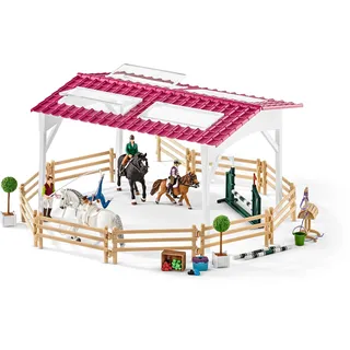 SCHLEICH - Reitschule mit Reiterin und Pferden - 42389 - Sortiment Horse Club