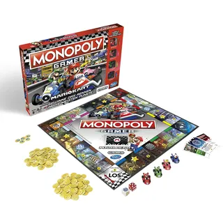 Monopoly: Gamer Mario Kart - Hasbro E1870100 (Neu differenzbesteuert)