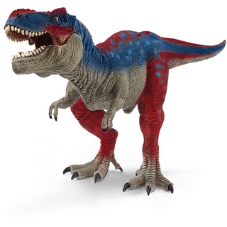 SCHLEICH Dinosaurier-Spielzeug für Jungen und Mädchen von 4 bis 12 Jahren, Tyrannosaurus Rex, Blau