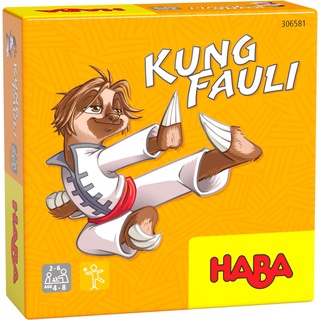 HABA 306581 - Kung Fauli, Mitbringspiel ab 4 Jahren, made in Germany