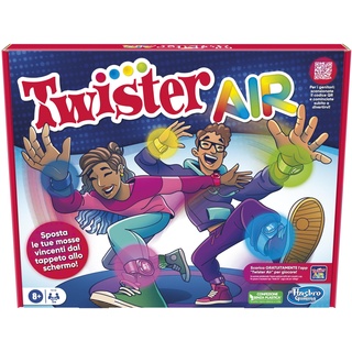 Twister Air Spiel Twister App Augmented Reality Spiel Verbindung mit Smart-Geräten, aktive Partyspiele ab 8 Jahren