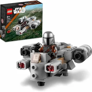 LEGO 75321 Star Wars Razor Crest Microfighter mit Mandalorianischem Kanonenboot & Mandalorianer-Figur, kreatives Spielzeug-Set für Kinder ab 6 Jahren - Beige