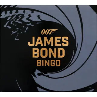 Laurence King Verlag 44230 James Bond Bingo Familienspiel, schwarz, One Size