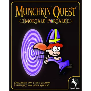 Pegasus Spiele 51952G - Munchkin Quest Portale Mortale (Erweiterung)