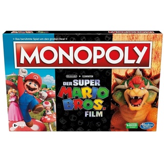Hasbro Spiel, F6818100 Monopoly Super Mario Movie