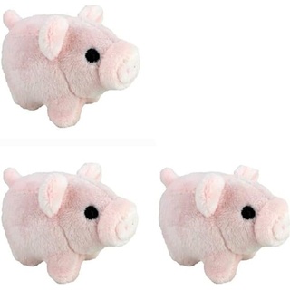 K-Toys Kuscheltier Schwein Glücksschweinchen, Plüsch rosa ca. 7 cm -Mitgebsel (3-St) rosa