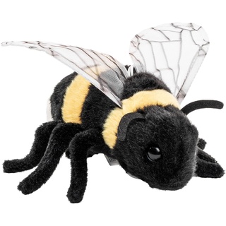 Uni-Toys - Hummel - 16 cm (Länge) - Plüsch-Insekt, Biene - Plüschtier, Kuscheltier