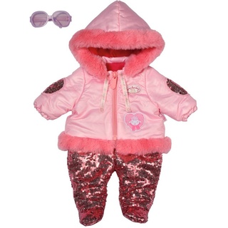 Baby Annabell Puppenkleidung »Deluxe Winter, 43 cm« (Set, 2-tlg) rosa