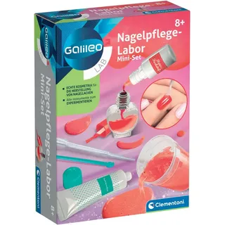 Clementoni® Kreativset Galileo Lab, Nagelpflege-Labor Mini-Set bunt