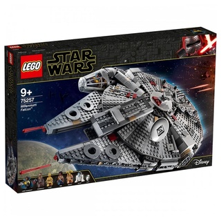 LEGO® Konstruktions-Spielset 75257 Star Wars Millennium Falcon, Konstruktionsspielzeug, 1351-teilig bunt