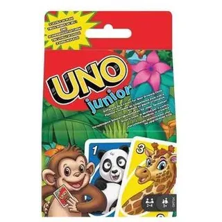 MTLGKF04 - UNO Junior, Kartenspiel für 2 bis 4 Spieler ab 3 Jahren (DE- Ausgabe)