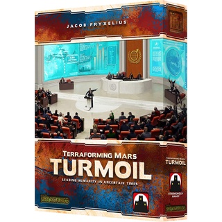 Stronghold Games , Terraforming Mars: Turmoil Expansion , Board Game , Ages 14+ , 1-5 Players , 90- 120 Minute Playing Time