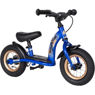 BIKESTAR Kinder Laufrad Lauflernrad Kinderrad für Jungen und Mädchen ab 2-3 Jahre | 10 Zoll Classic Kinderlaufrad | Blau | Risikofrei Testen
