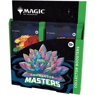 Kartenspiel Magic: The Gathering Commander Masters - Collector Booster Box (4 Booster) (ENGLISCHE VERSION)