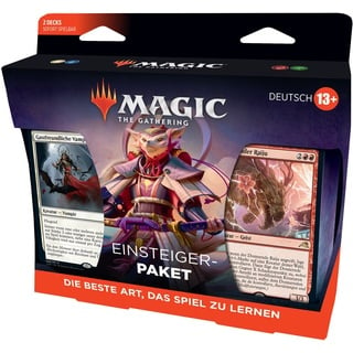 Magic The Gathering Einsteigerpaket 2022, 2 spielfertige Decks, 2 MTG Arena Code-Karte (Deutsche Version), Multi, D05661000