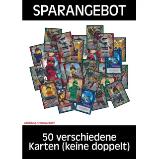 Lego Ninjago Trading Cards -Serie 3- 50 Verschiedene Base Karten - Deutsch