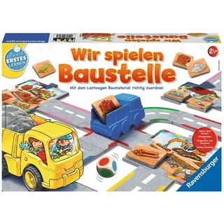 Ravensburger Spiel Wir spielen Baustelle, Made in Europe, FSC® - schützt Wald - weltweit bunt