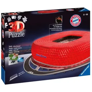 Ravensburger Puzzle - 3D-Puzzle - Allianz Arena bei Nacht