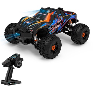 Ferngesteuertes Auto, 1:16 RC Auto Offroad, 40km/h All Terrain RC Car, 2,4 GHz Fernsteuerung Auto für Erwachsene und Kinder ab 8 10 Jahre - Orange