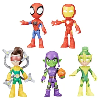 Marvel Spidey und Seine Super-Freunde, Freunde & Schurken Set, Action-Figurenset