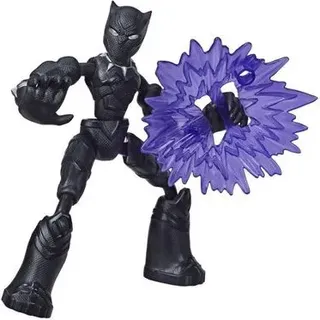 HASBRO E73775L2 E78685L20 Marvel Avengers Bend And Flex Black Panther Figur