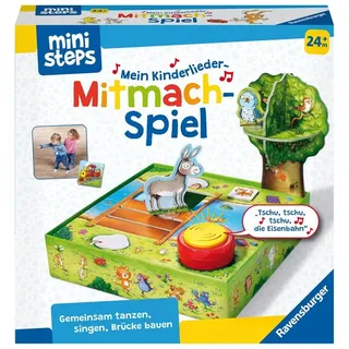 Ravensburger Spiel, ministeps Lernspiel Spiel Mein Kinderlieder-Mitmachspiel 04172