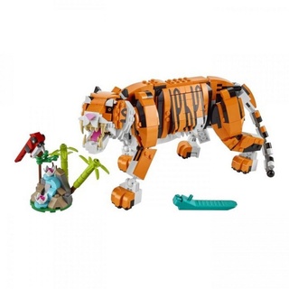 LEGO® Konstruktions-Spielset Creator Majestätischer Tiger bunt