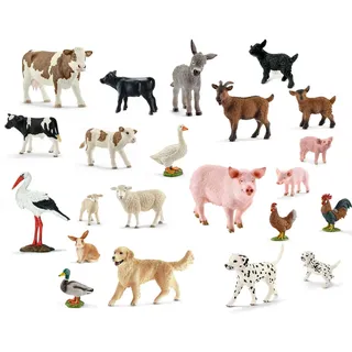 Schleich® Spielfigur Tierfiguren - Bauernhof-Set