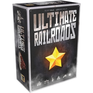 Hans im Glück | Ultimate Railroads | Expertenspiel | Strategiespiel | 1-4 Spieler | Ab 12+ Jahren | 40+ Minuten | Deutsch