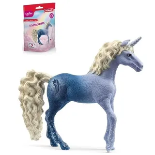 Schleich 70797 - Bayala, Einhorn Sternschnuppe, Sammeleinhorn, Spielfigur, 10x9x2cm