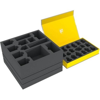 CE03SET - Schaumstoff-Set für Gloomhaven Brettspielbox + Magnetbox für Miniaturen