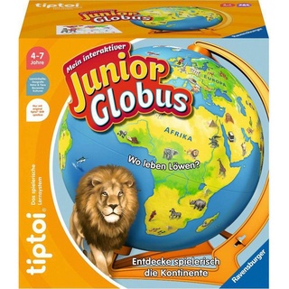Ravensburger Lernspielzeug tiptoi Mein interaktiver Junior Globus