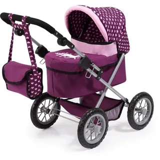 Dolls Pram Trendy - Purple (13037AA)