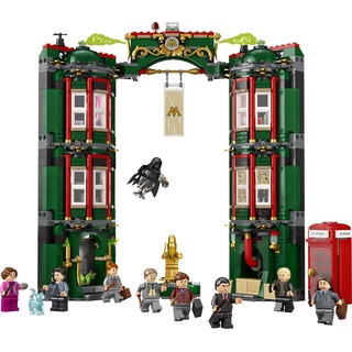 LEGO® Spielbausteine Zaubereiministerium, (Set, 990 St., Unterhaltung) bunt