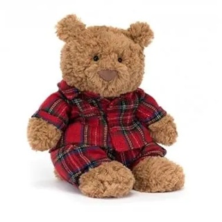 Bartholomew Bear Bedtime - H : 26 cm x L : 12 cm