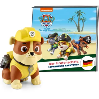 tonies Hörfiguren für Toniebox, PAW Patrol – Der Piratenschatz, Hörspiel mit 4 Geschichten für Kinder ab 3 Jahren, Spielzeit ca. 55 Minuten