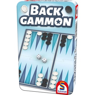 Schmidt Spiele Reisespiel Würfelspiel Backgammon 51445