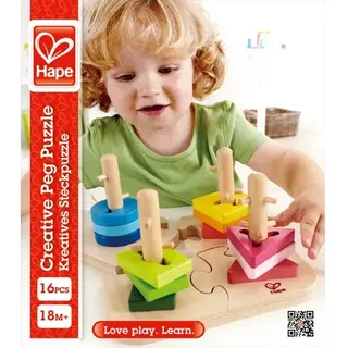 Hape Kreatives Steckpuzzle E0411