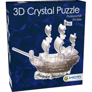 HCM Kinzel 3D Crystal Piratenschiff (101 Teile)