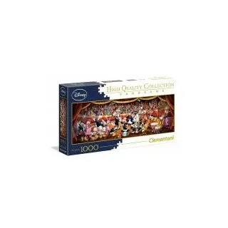 Clementoni High Quality Panorama - 1000 Teile Puzzle - Disney Orchestra