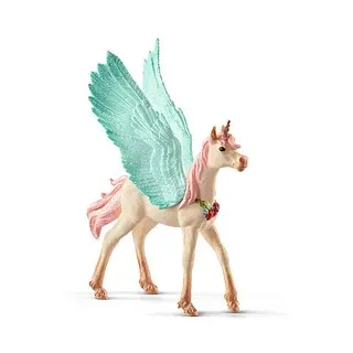 Schleich® Bayala 70575 Schmuckeinhorn-Pegasus Fohlen Spielfigur
