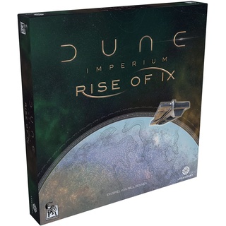 Dire Wolf Digital, Dune: Imperium – Rise of Ix, Erweiterung, Kennerspiel, Strategiespiel, 1-4 Spieler, Ab 13+ Jahren, 60-120 Minuten, Deutsch