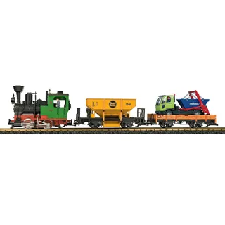 LGB Modelleisenbahn-Set LGB Startset Güterzug 230 Volt - 70403, Spur G bunt