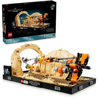 LEGO® Konstruktionsspielsteine Star Wars Podrennen in Mos Espa - Diorama
