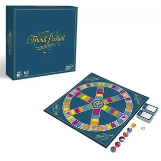 Hasbro C1940100 - Trivial Pursuit, Classic Edition, Wissensspiel Spieleranzahl: 2-6, Spieldauer (Min.): beliebig, Gesellschaftsspiel