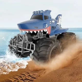 Amphibienfahrzeug Ferngesteuertes Auto, RC Auto Kinder 1:16, 2,4 GHz Amphibisches Ferngesteuertes Auto Mit Handsteuerung Remote Cars Land Wasser Wasserdicht Kinderspielzeug Von 4, 5, 6, 7, 8, 9 Jahren